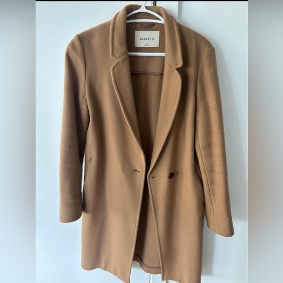 XS Babaton camel coat - Picture 1 of 2